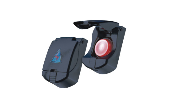 Botón de arranque del motor Foliatec LockLine negro 1 pieza