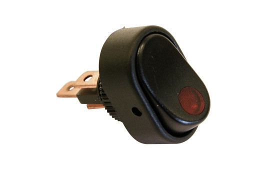 Interruptor con LED rojo 12V/30Amp