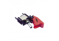 Interruptor de encendido/apagado Foliatec Kill Switch sin LED - Cubierta roja - 1 pieza