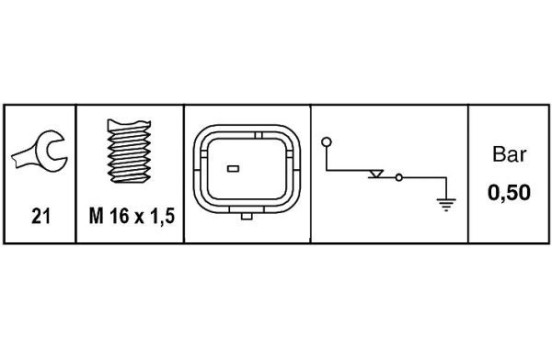 Interruptor de presión de aceite