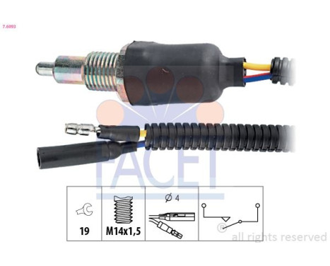 Interruptor de marcha atrás