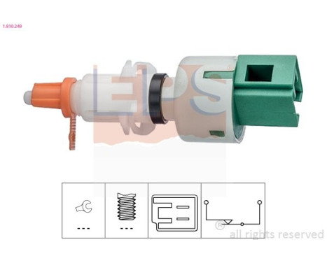 Interruptor, montaje del embrague 1810249 EPS Facet