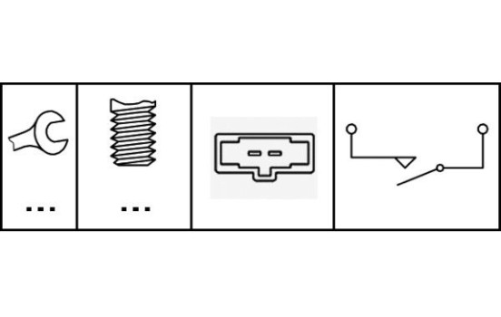 Interruptor, control de freno (control del motor)