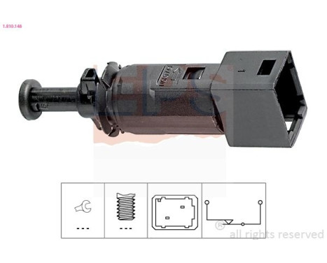 Interruptor de luz de freno 1.810.148 EPS Facet