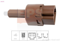 Interruptor de luz de freno 1.810.276 EPS Facet