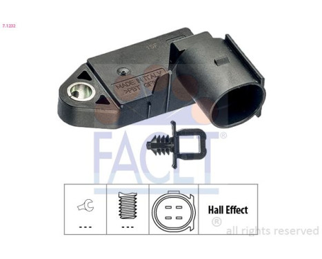 Interruptor de luz de freno 7.1232 Facet
