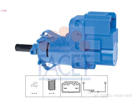 Interruptor de luz de freno 7.1244 Facet