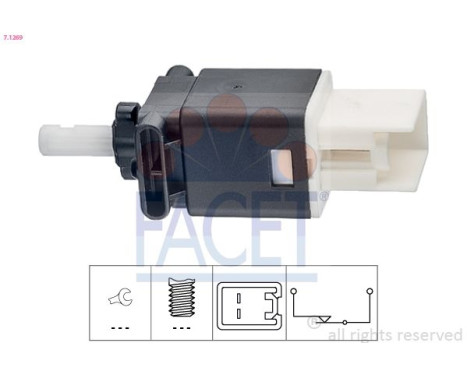 Interruptor de luz de freno 7.1269 Facet