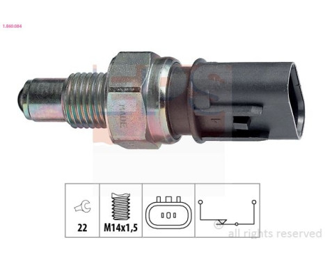 Interruptor de marcha atrás 1.860.084 EPS Facet