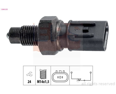 Interruptor de marcha atrás 1.860.235 EPS Facet