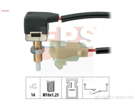 Interruptor, montaje del embrague 1.810.297 EPS Facet