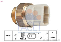 Interruptor de temperatura, ventilador del radiador 7.5027 Facet