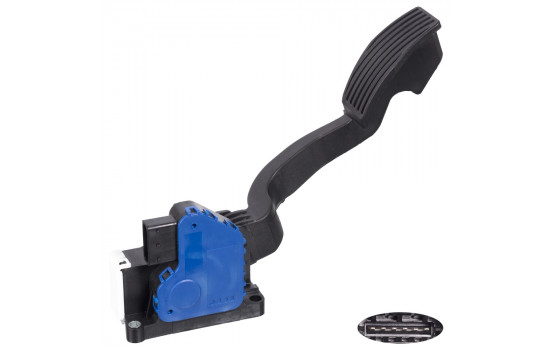 pedal del acelerador