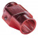 Adaptador en T de 34 mm rojo para sensor de temperatura del agua