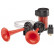 Bocina de compresor de 2 tonos 12 V 118 dB 780/840