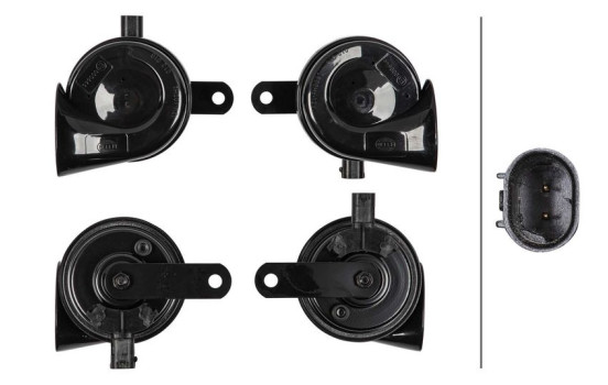 TROMPETA BOCINAS 12V 400Hz/500Hz 3FH, Imagen 3