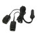 Enchufe doble con cable de 2 m, 12 V/10 A, Miniatura 2