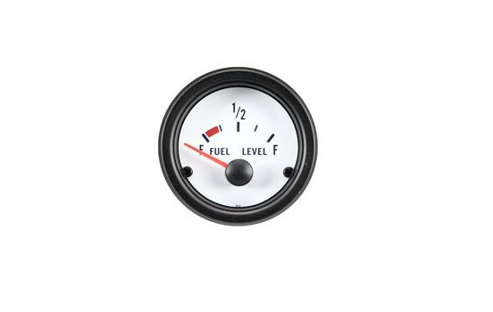Instrumento de rendimiento blanco Nivel de combustible 52 mm