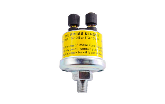 Sensor de presión de aceite Simoni Racing para instrumentos de rendimiento 0-10 bar, 3-160 ohmios