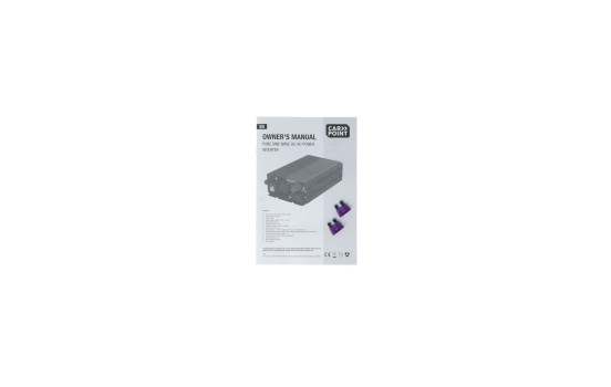 Inversor Carpoint Pure Sinus 12 V>230 V 500 W con toma francesa/belga, Imagen 7