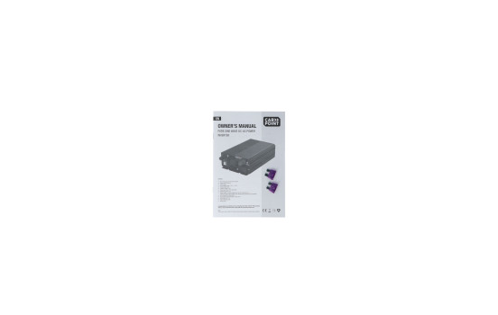 Inversor de onda sinusoidal pura Carpoint 12 V>230 V 500 W, Imagen 6