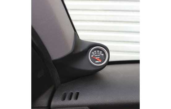 Soporte RGM para pilar A izquierdo - 1 x 52 mm - Volkswagen Passat 3B 1996-2000 - Negro (ABS), Imagen 2
