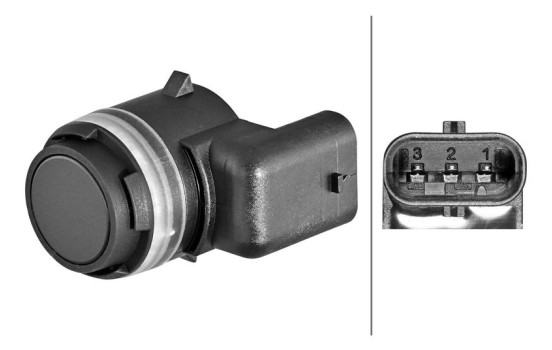 Sensor, control de distancia de estacionamiento