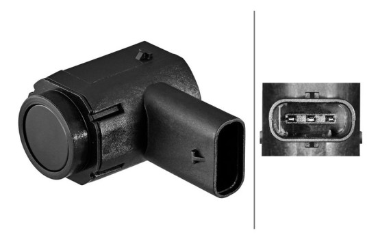 Sensor, control de distancia de estacionamiento