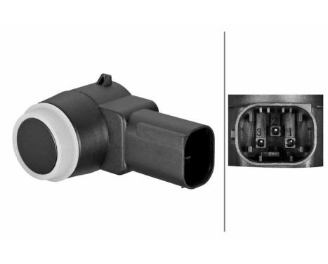 Sensor, control de distancia de estacionamiento