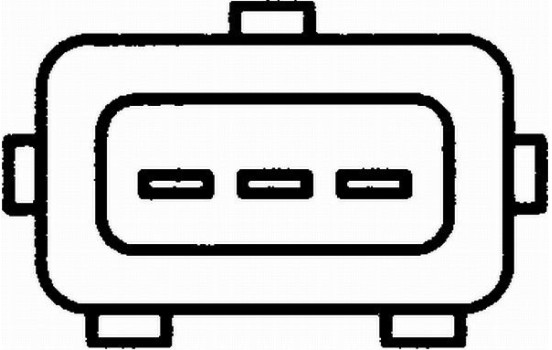 Sensor del cigüeñal 6PU 009 163-521 Hella