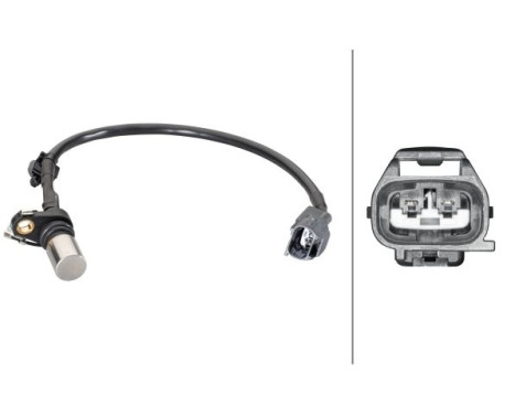 Sensor del cigüeñal 6PU 013 122-761 Hella