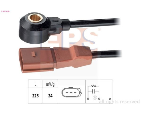 Sensor de detonación 1.957.036 EPS Facet