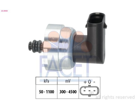 Sensor de presión de combustible