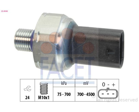 Sensor de presión de combustible