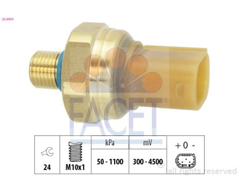 Sensor de presión de combustible