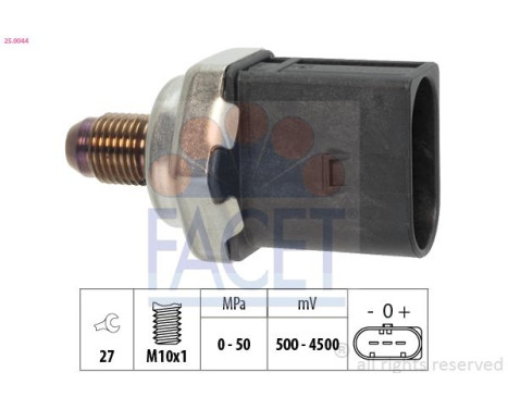 Sensor de presión de combustible