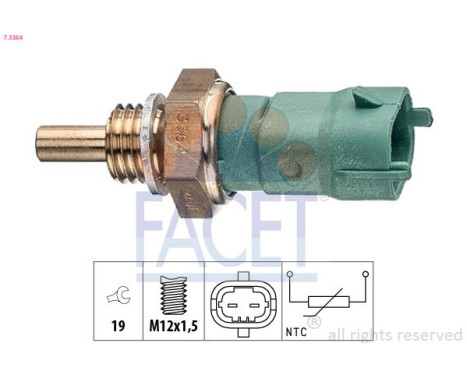 Sensor de temperatura del combustible