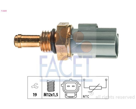 Sensor de temperatura del combustible
