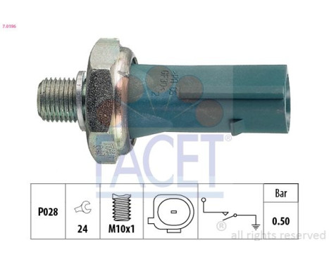 Sensor de presión de aceite