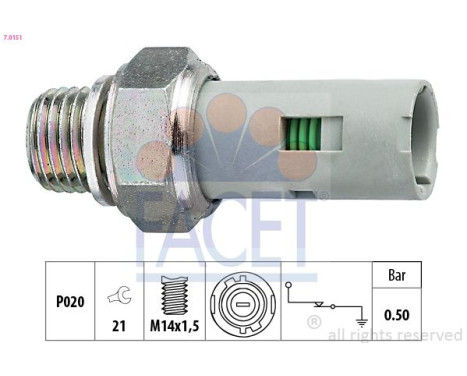 Sensor de presión de aceite