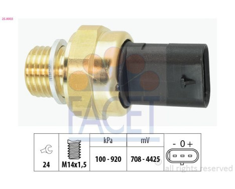 Sensor de presión de aceite