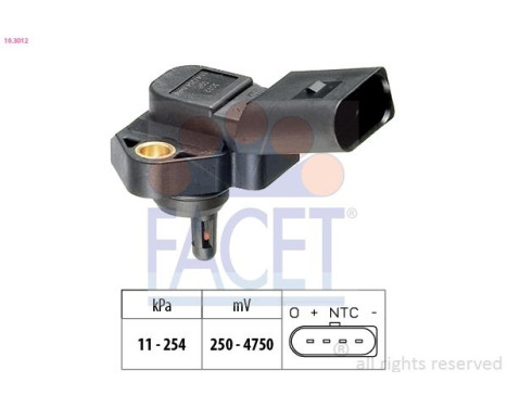 Sensor de presión, servofreno