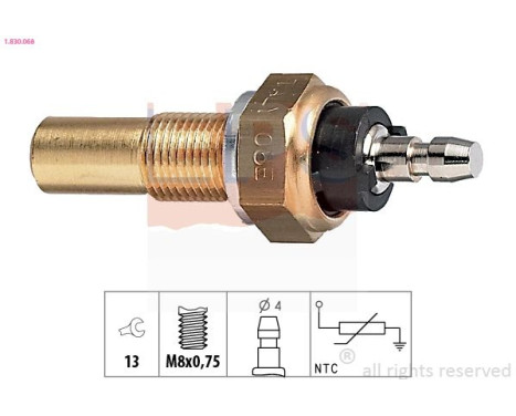 Sensor de temperatura 1.830.068 EPS Facet