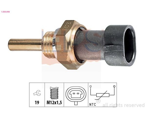 Sensor de temperatura 1.830.098 EPS Facet