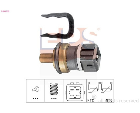 Sensor de temperatura 1.830.232 EPS Facet
