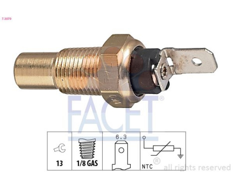 Sensor de temperatura 7.3079 Facet