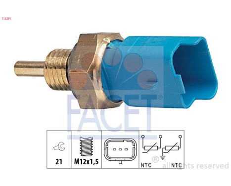 Sensor de temperatura 7.3291 Facet