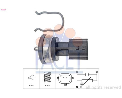 Sensor de temperatura 7.3337 Facet