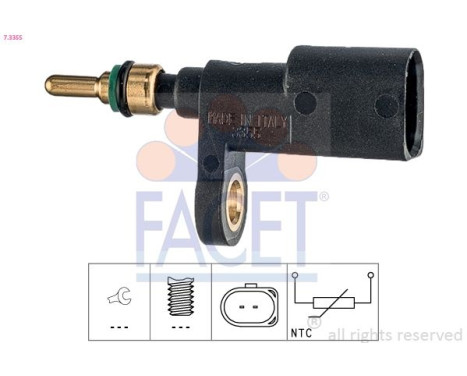 Sensor de temperatura 7.3355 Facet