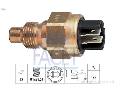 Sensor de temperatura 7.3510 Facet